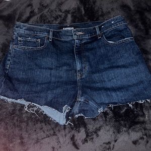 Denim shorts, size 12